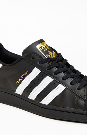 Black & White Superstar Shoes image number 6