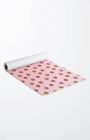 Doodle By Meg Happy Flower Yoga Mat image number 2