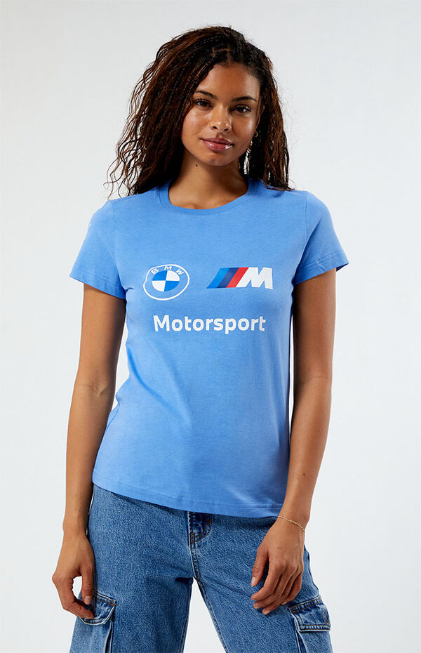 Puma Blue BMW Motorsport T-Shirt | PacSun
