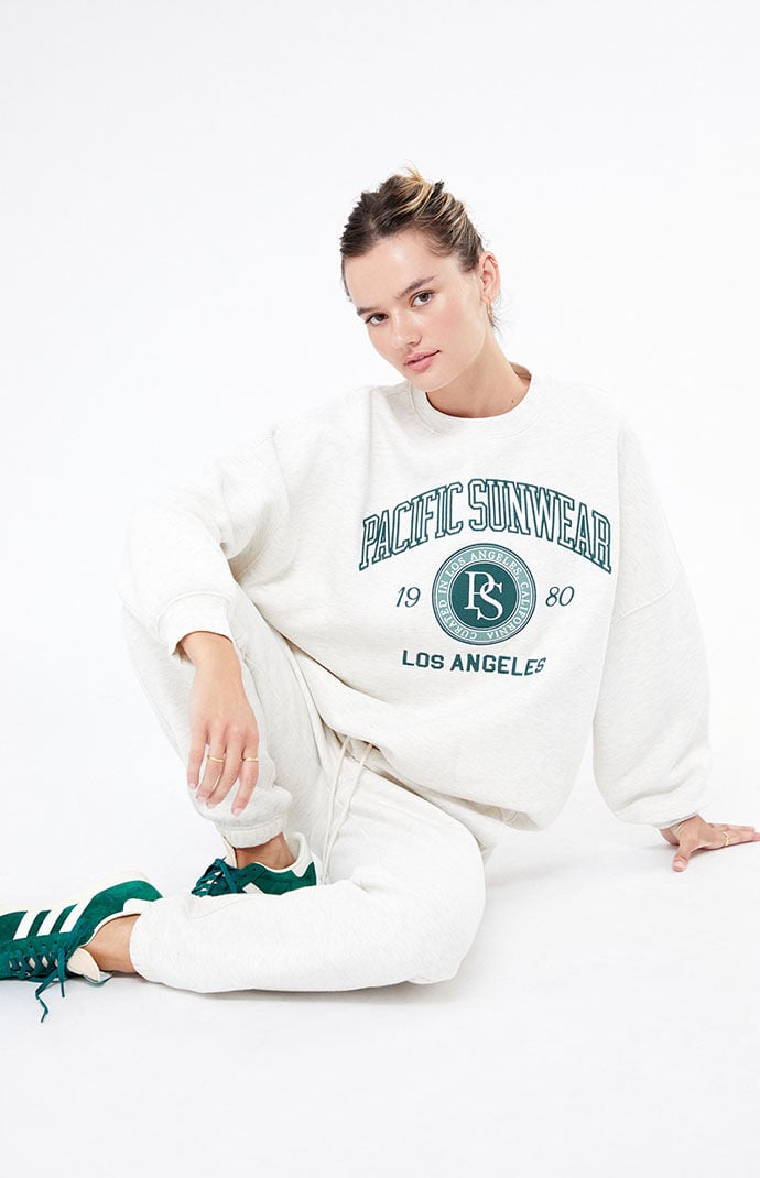 Collegiate crew sales neck sweatshirts