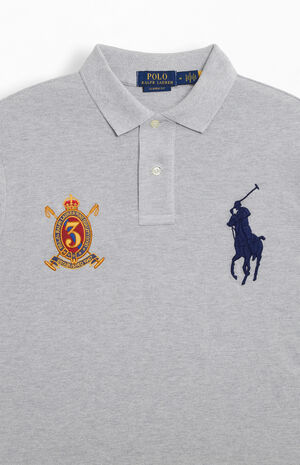 Classic Fit Big Pony Mesh Polo Shirt image number 2