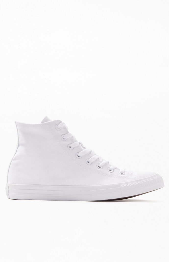 Converse chuck top taylor white monochrome