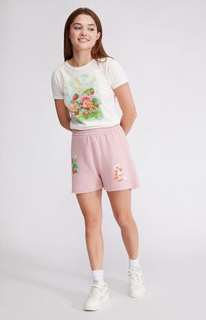 Strawberry Shortcake Kitty Cat Sweat Shorts | PacSun