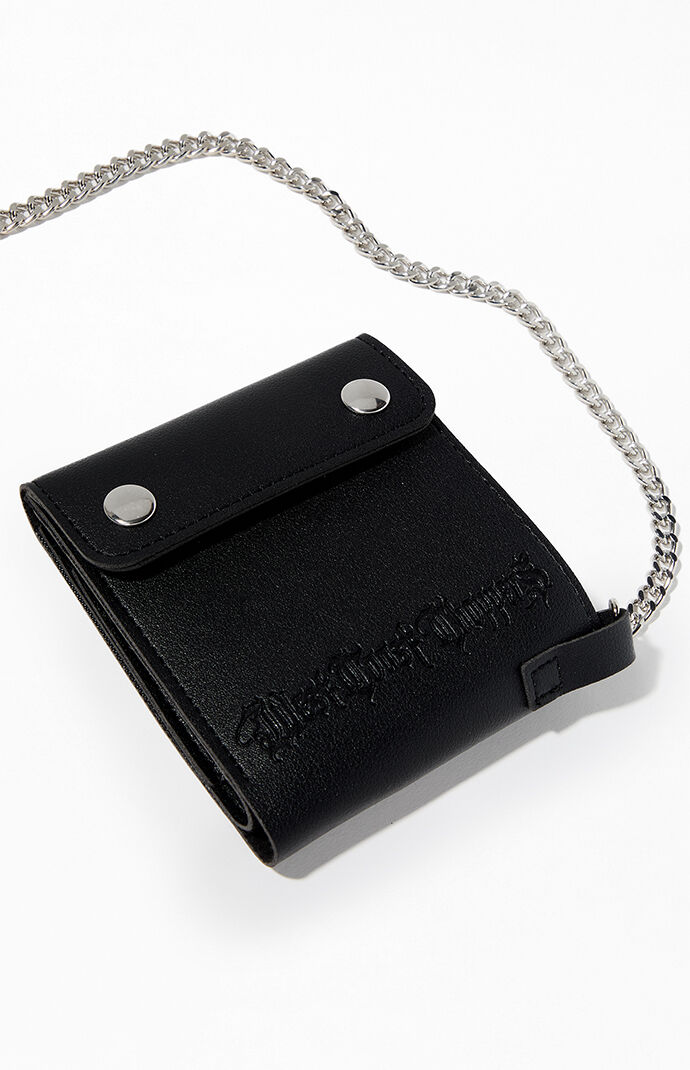 West Coast Choppers Embossed Logo Chain Wallet