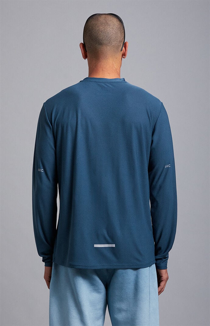 A.R.C. Active Blue Performance Long Sleeve T-Shirt