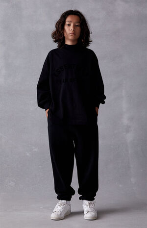 Essentials Jet Black Sweatpants image number 6