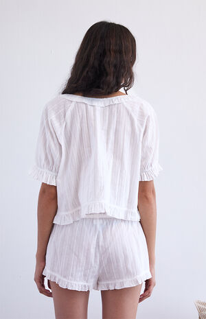 Ruffle Pajama Shorts image number 4