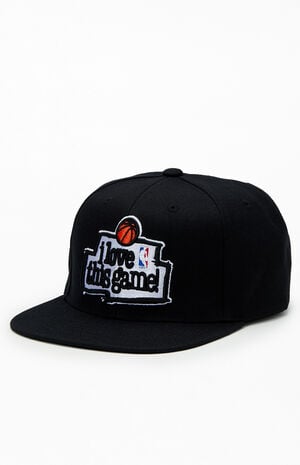I Love This Game Snapback Hat image number 4