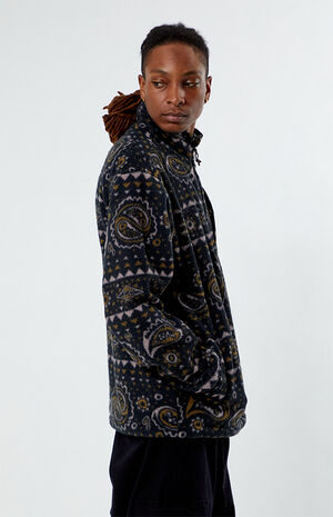 Boundary Half-Zip Mock Neck Fleece Sweatshirt image number 2