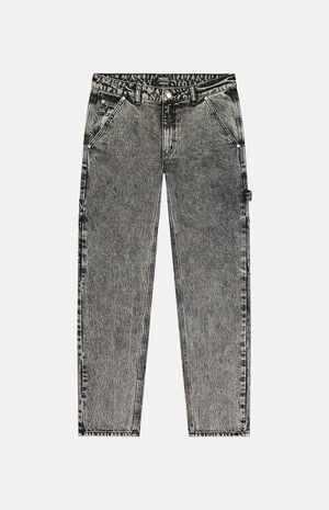 Gray Denim Carpenter Pants image number 1