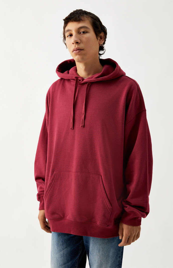Recycled Burgundy Better Basics Hoodie
