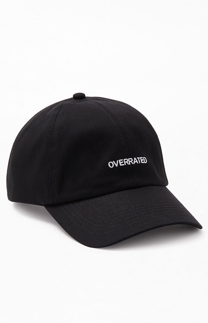 Overrated Strapback Dad Hat