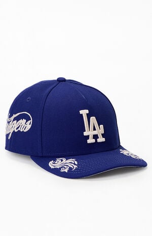 Los Angeles Dodgers 9FORTY A-Frame Wordmark Snapback Hat image number 1