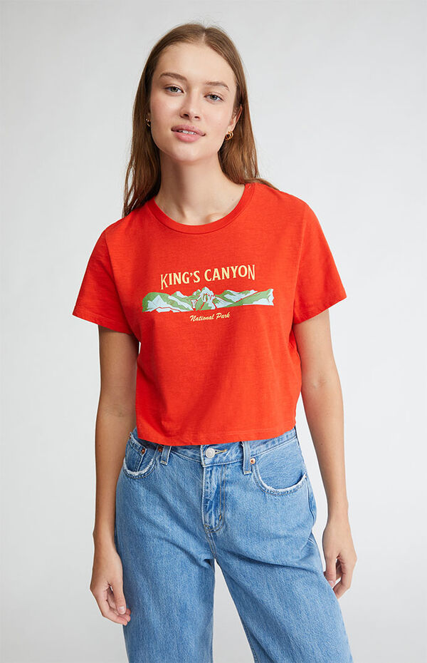 Levi's Kings Canyon Cropped T-Shirt | Plaza Las Americas