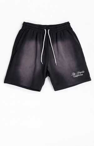 Black Potassium Fleece Volley Sweat Shorts