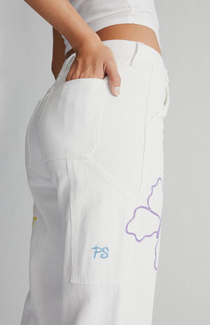 Graphic Low Rise Carpenter Pants image number 2