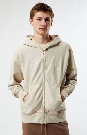 Embroidered Full Zip Hoodie