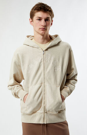 Embroidered Full Zip Hoodie image number 1