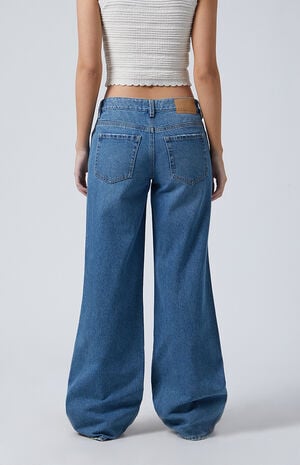 Casey Low Rise Baggy Jeans Indigo Wash image number 3