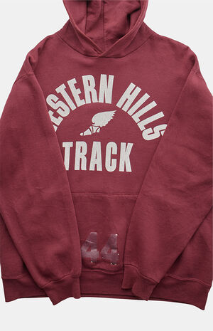 '90s Western Hills Track Pullover Hoodie image number 2