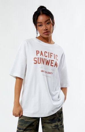 Pacific Sunwear 1980 Oversized T-Shirt image number 1