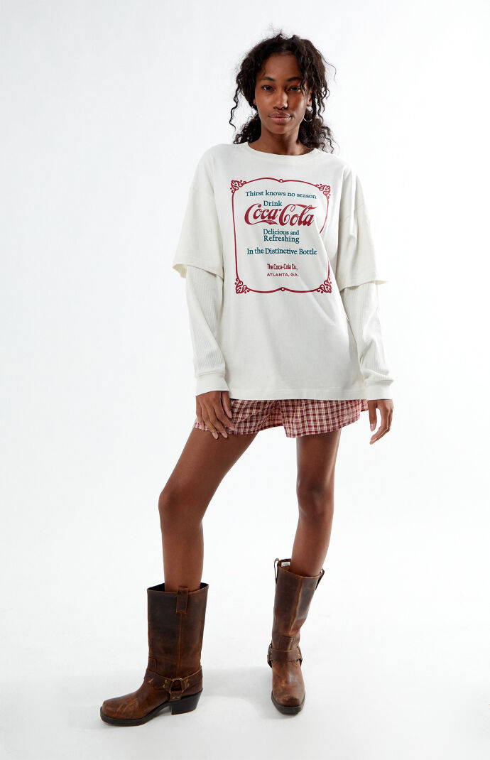 Coca Cola By PacSun Double Layered Long Sleeve T-Shirt | PacSun