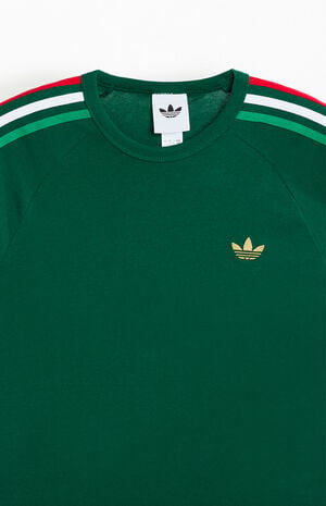 Green Three Stripe T-Shirt image number 2