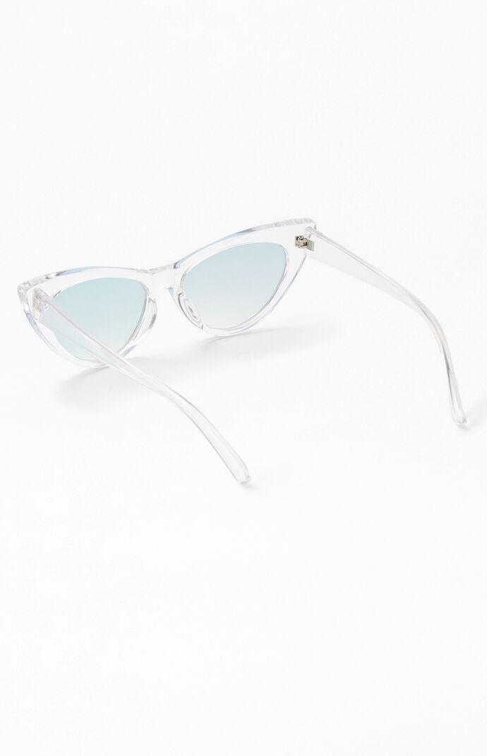 Clear Cat Eye Sunglasses