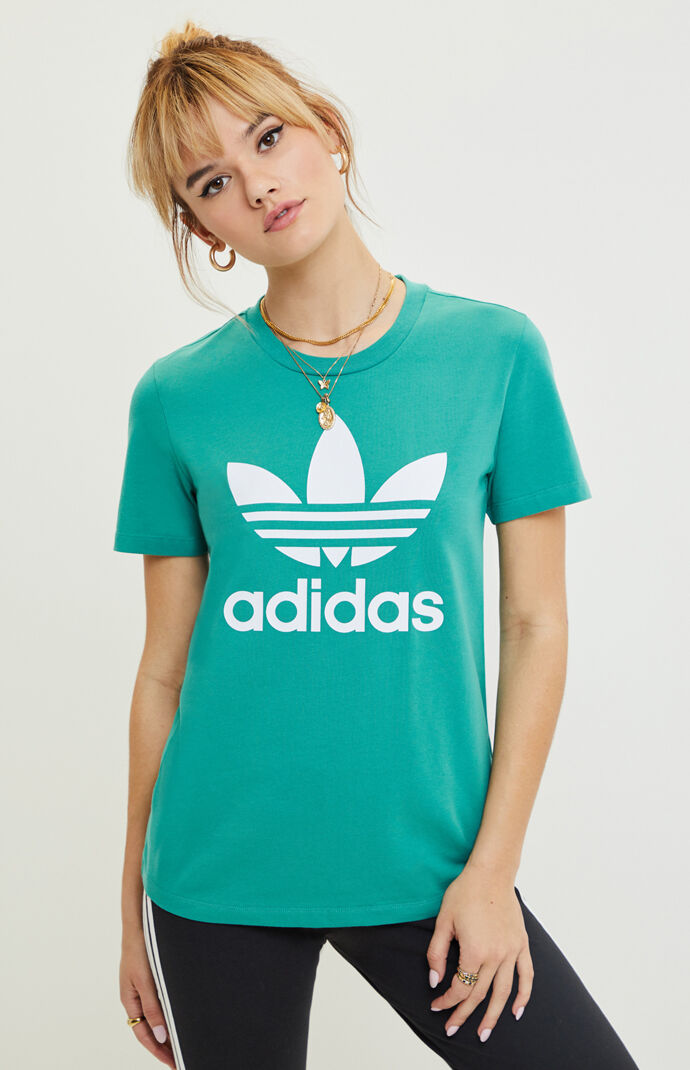 mint adidas t shirt
