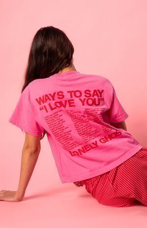Ways To Say I Love You T-Shirt image number 2