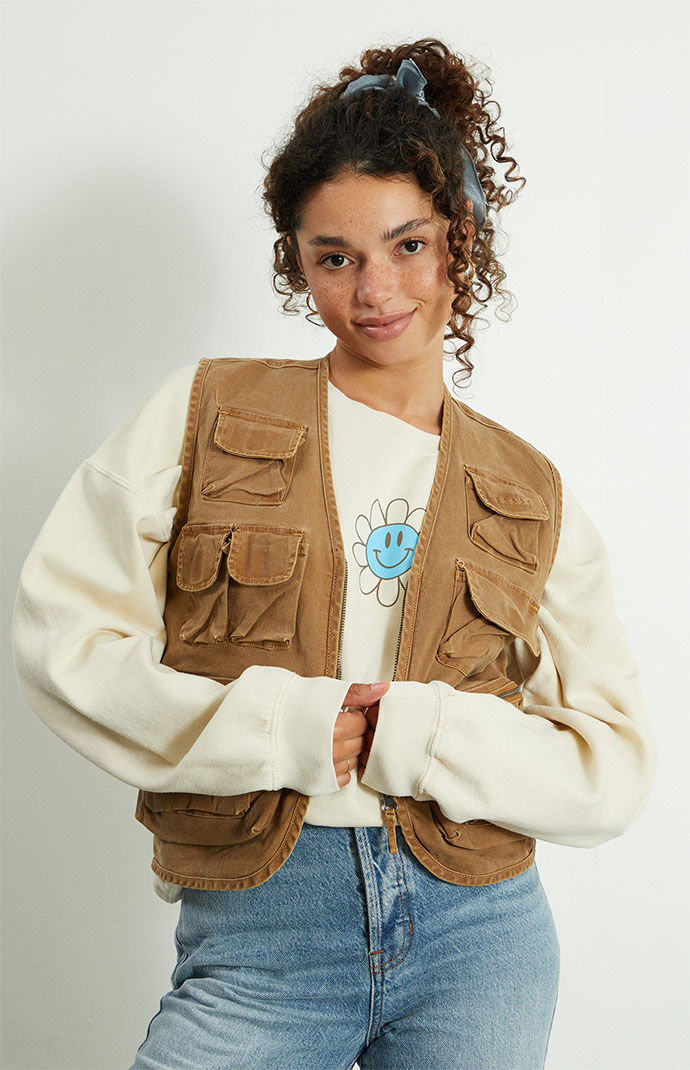 Pacsun utility vest on sale