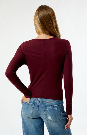 Queen Long Sleeve Cropped T-Shirt image number 4