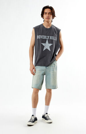 Beverly Hills Star Muscle T-Shirt image number 4