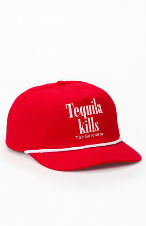 Tequila Kills Snapback Hat image number 1