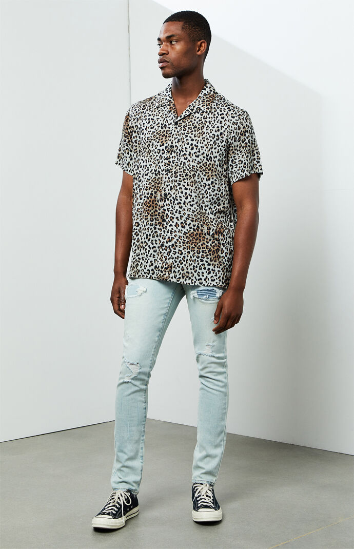 Leopard Camp Shirt