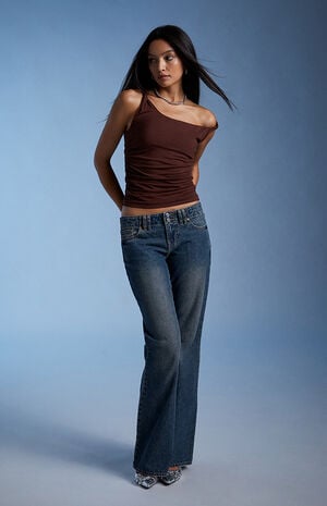 Cassie Off-The-Shoulder Tank Top image number 1