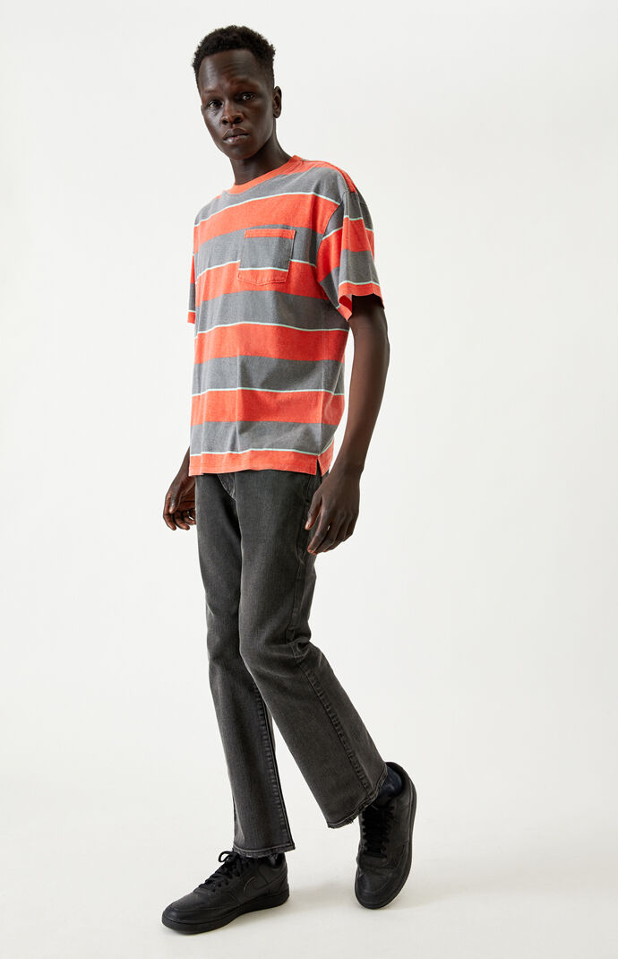 Cliff Pocket Striped T-Shirt