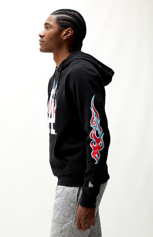 Flames Dodgers Hoodie image number 3