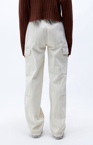 Bone Utility Cargo Baggy Pants image number 4