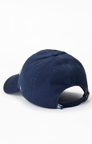 Navy NY Yankees Dad Hat image number 3