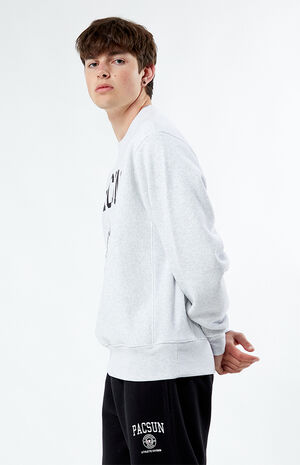x PacSun Reverse Weave Crew Neck Sweatshirt image number 3