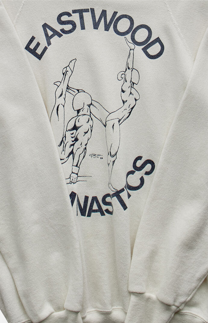 PS VINTAGE '80s Eastwood Gymnastics Crew Neck Sweatshirt