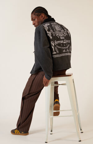 Sapphire Lounge Cropped Gas Jacket image number 3