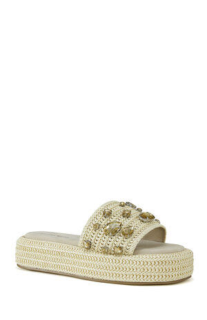 Women's Tan Baste Sandals image number 2