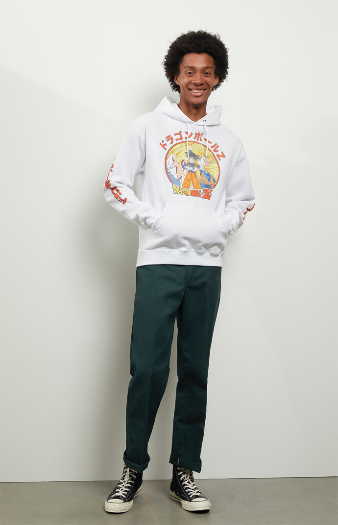 White Dragon Ball Z Hoodie Pacsun