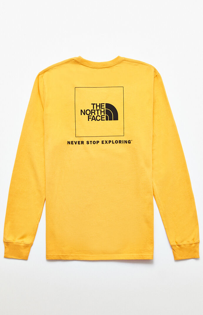 The North Face Red Box Long Sleeve T Shirt Pacsun The North Face Red Box Long Sleeve T Shirt Pacsun