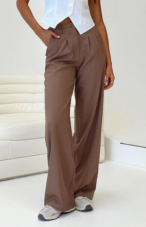 Eco Brown Archer Trousers image number 2