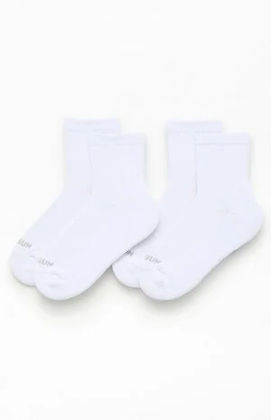 2 Pack Quarter Crew Socks image number 1