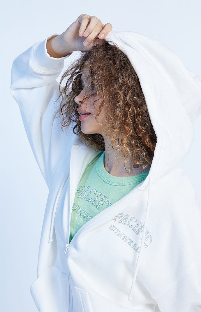 Pacific Sunwear Honeypie Full Zip Hoodie