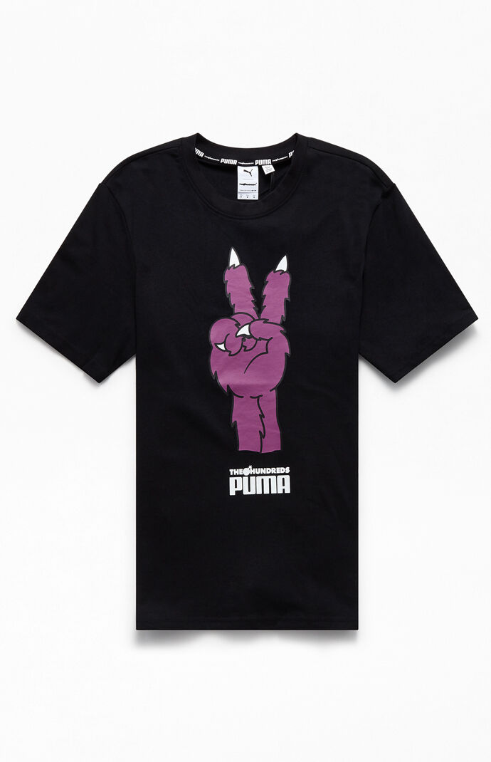x The Hundreds Black T-Shirt